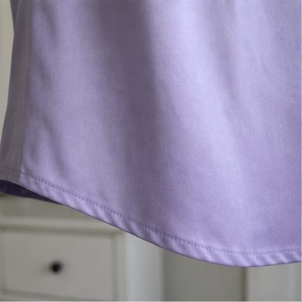 Gray Ruffle Blouse - Picture 6 of 6